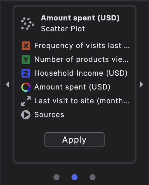 Suggested Mappings with multiple mapping options to choose from