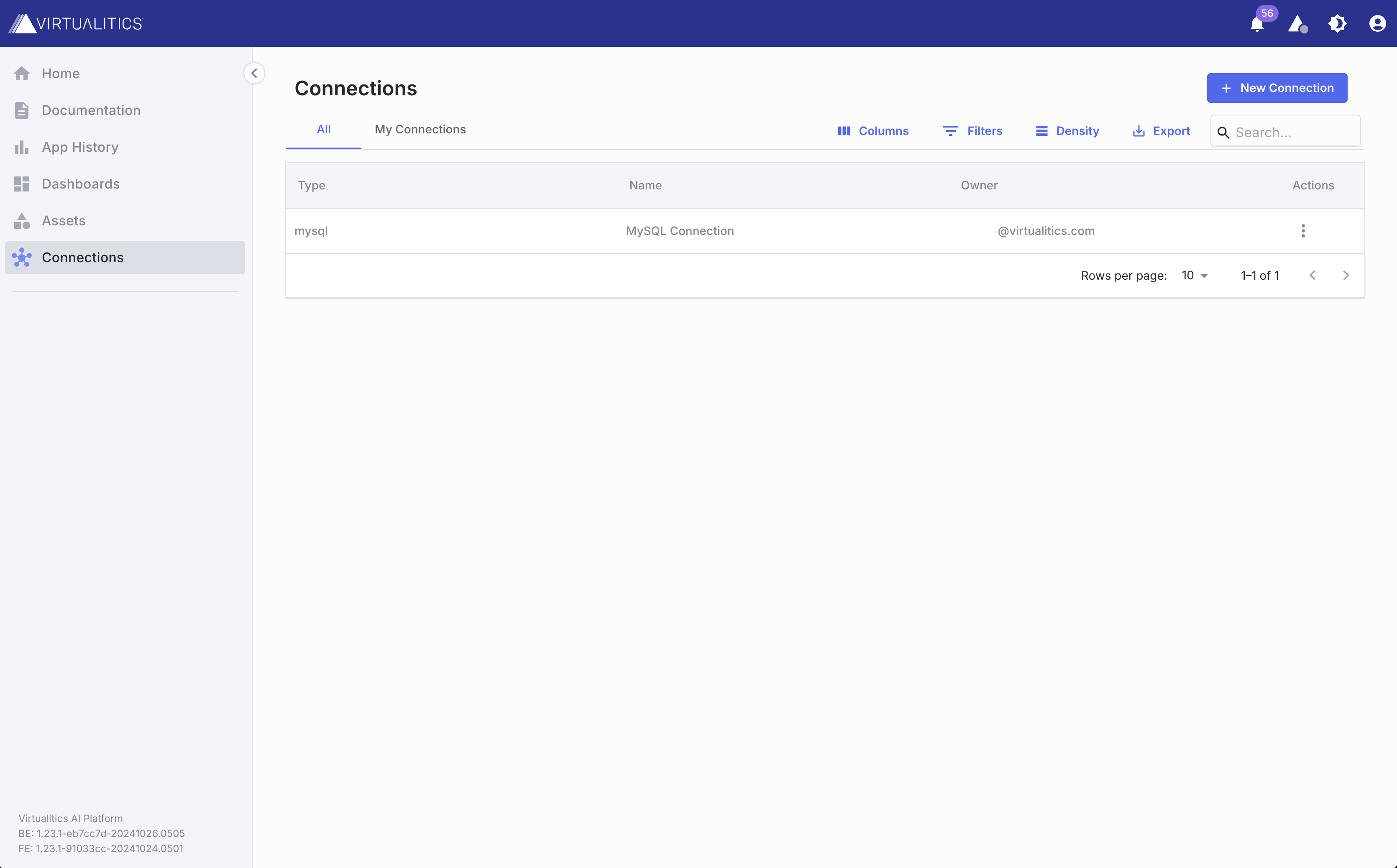 Connections Table